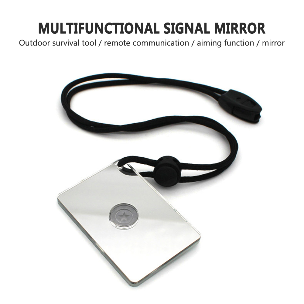 多機能サバイバルマリンカヤック緊急救助信号ミラー屋外ツール - Signal Mirror Rescue のレビューと価格