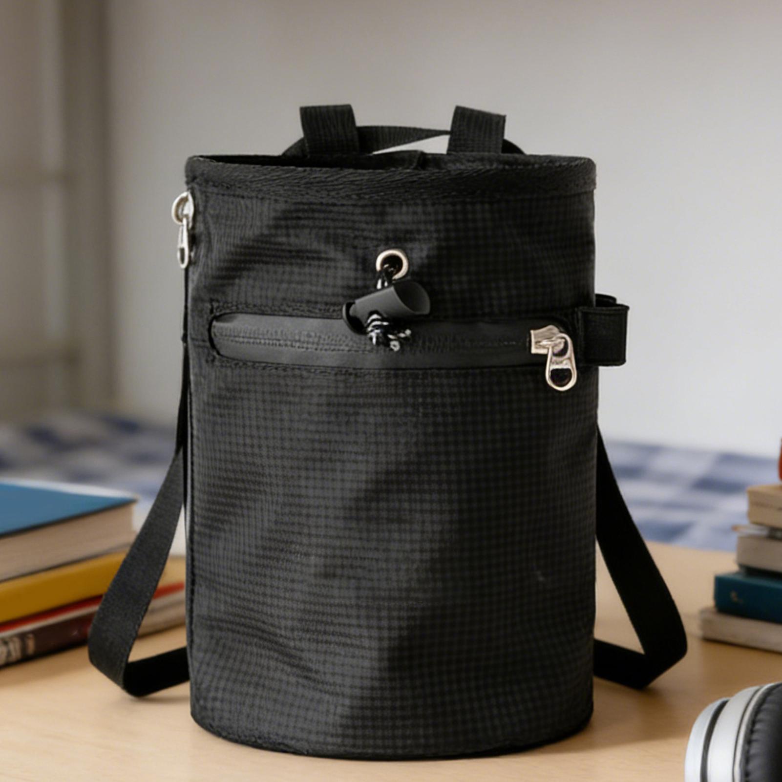 チョークバッグ防水調節可能なウエストベルトギアパウダーサック - Chalk Bag Bouldering のレビューと価格