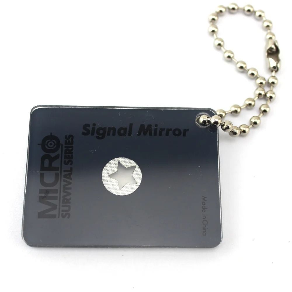 ポータブル反射屋外信号ミラー多機能昼光救助ミラー実用的なアク - Signal Mirror Rescue のレビューと価格