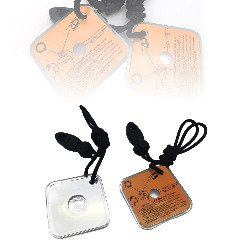 多機能実用的なサバイバル緊急救助反射信号ミラー屋外カヤックボ - Signal Mirror Rescue のレビューと価格