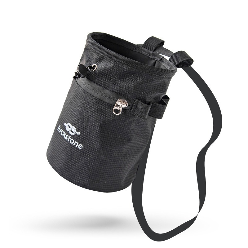 ロッククライミング用チョークバッグ ウエストハンギング マグ - Chalk Bag Bouldering のレビューと価格
