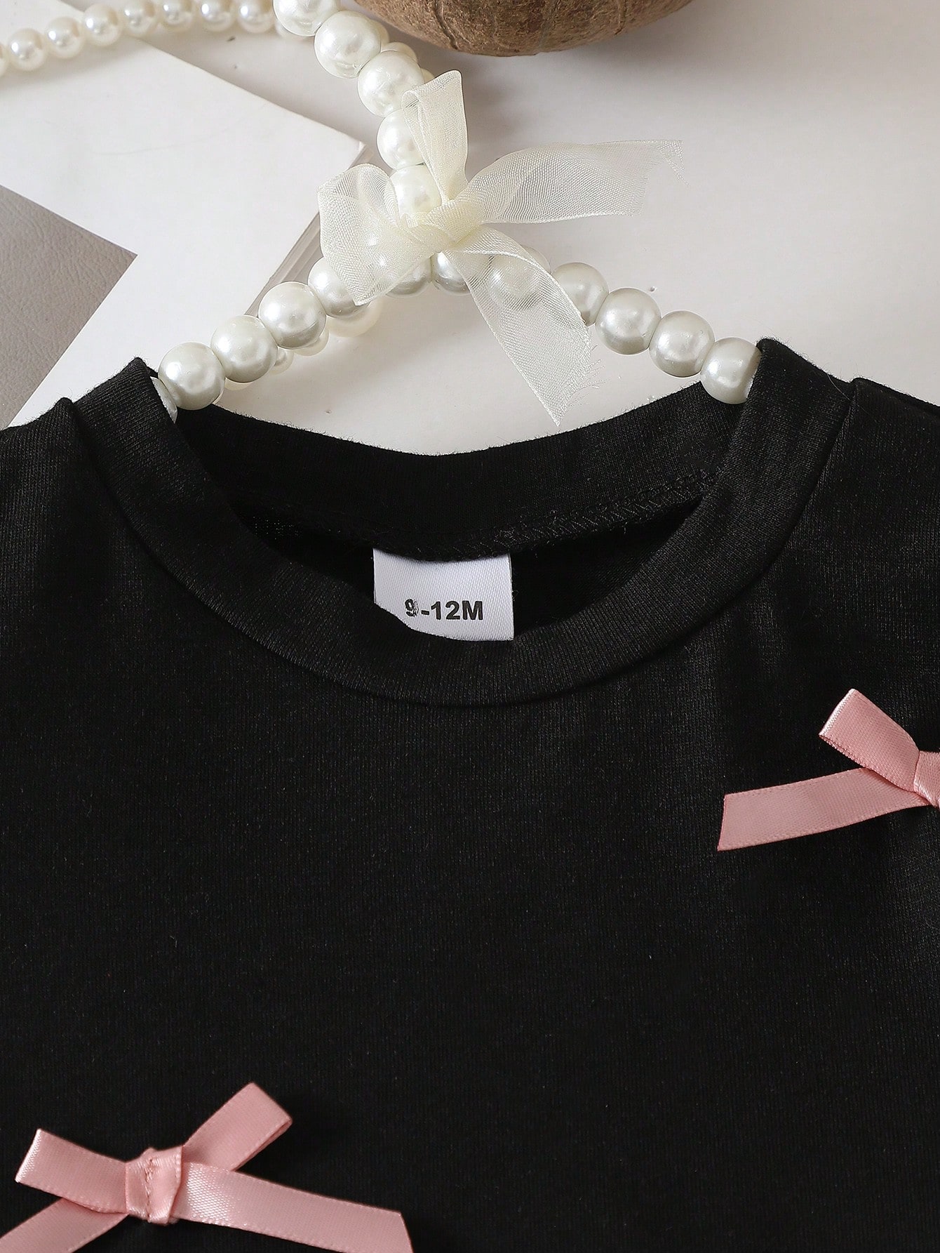 ツーピースのベビーガール用3DボウカジュアルTシャツとプリー - Outdoor Adventure Girl のレビューと価格