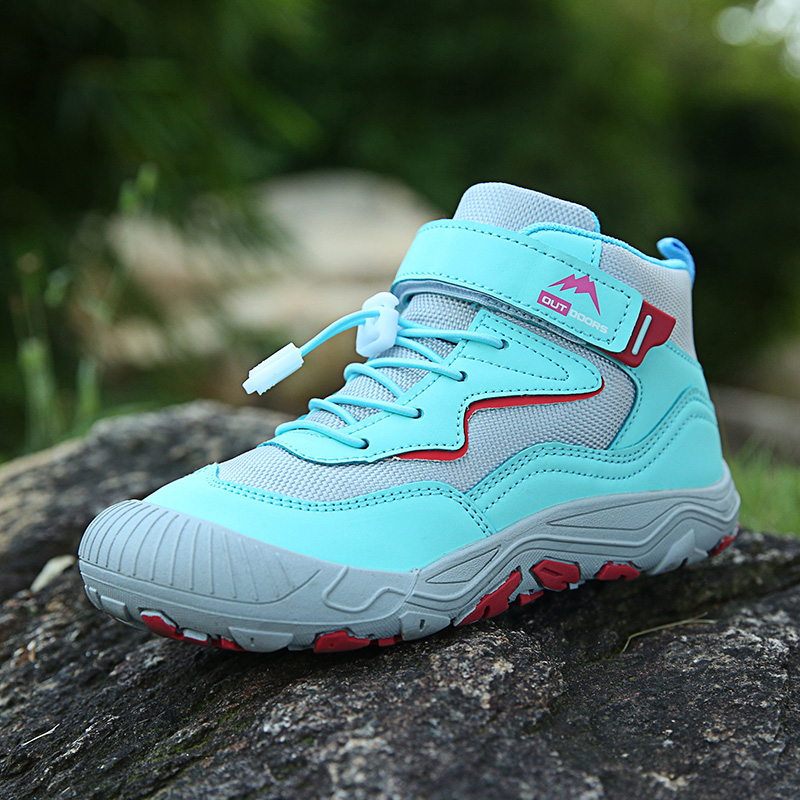 屋外用滑り止めハイキングシューズ、子供用トレッキングスニーカ - Outdoor Adventure Girl のレビューと価格