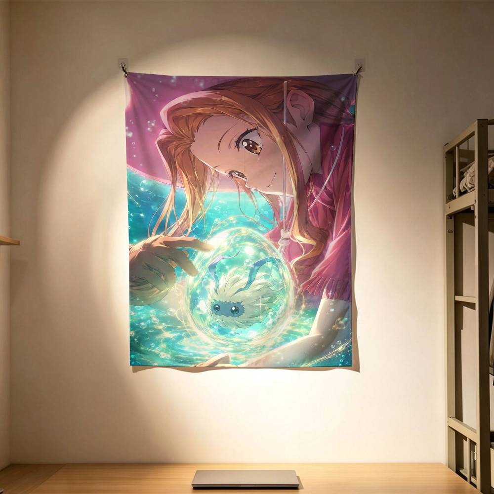 かわいいデジモンアドベンチャーフラグ壁掛け背景アートバナー寝 - Outdoor Adventure Background のレビューと価格
